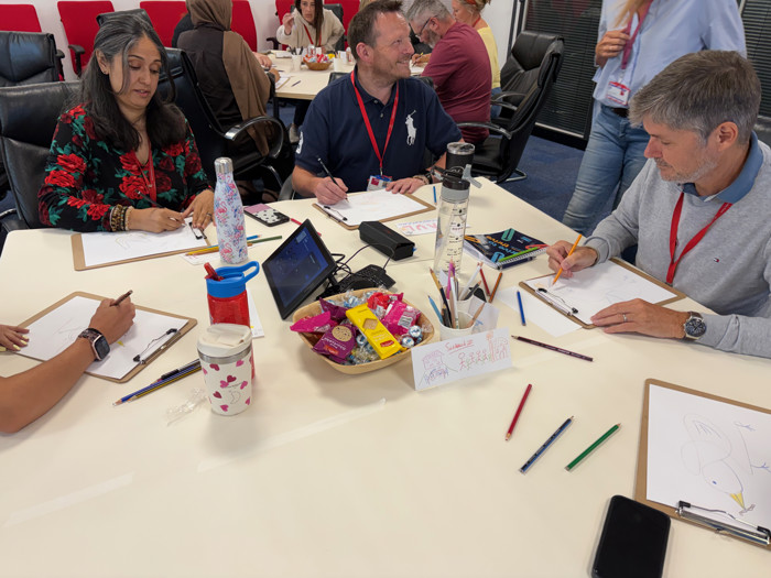 Reconnecting a leadership team through a shared creative experience